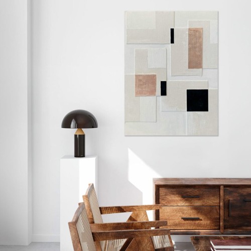 Cuadro abstracto Balance Agave Quadri