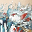 Cuadro abstracto Hurricane Agave Quadri