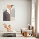 Cuadro abstracto Peach Fusion Agave Quadri