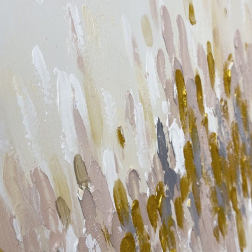 Cuadro abstracto Golden Raisin Agave Quadri
