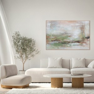 Cuadro abstracto Serenity Agave Quadri