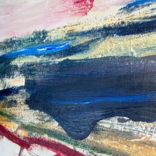 Cuadro abstracto Limen Agave Quadri