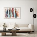 Cuadro abstracto Axes Agave Quadri