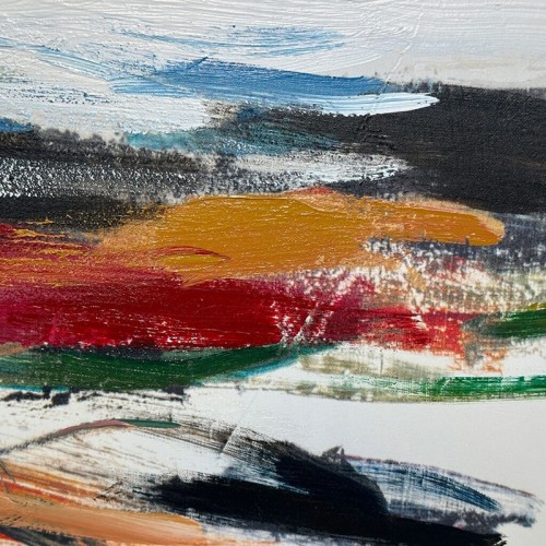 Cuadro abstracto Axes Agave Quadri