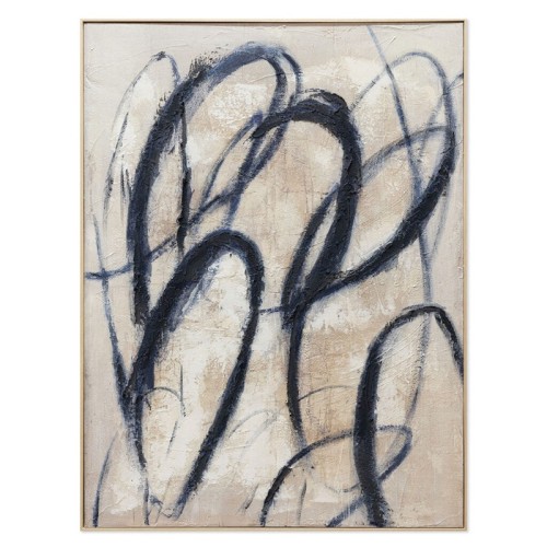 Cuadro abstracto Blue Billow Agave Quadri