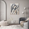 Cuadro abstracto Blue Billow Agave Quadri