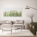 Cuadro abstracto Green Chart Agave Quadri
