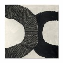 Cuadro abstracto Black Circles Agave Quadri