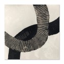 Cuadro abstracto Black Lines Agave Quadri