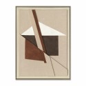 Cuadro abstracto Brown Shapes Agave Quadri