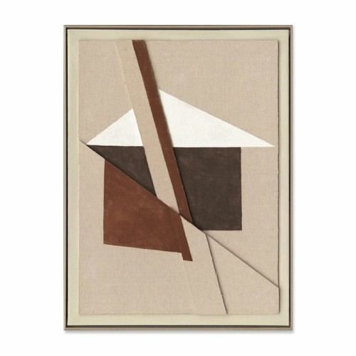 Cuadro abstracto Brown Shapes Agave Quadri