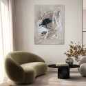 Cuadro abstracto Cream Agave Quadri