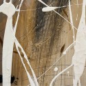Cuadro abstracto Cream Agave Quadri