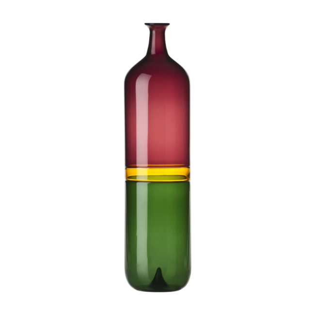 Jarrón Bolle 503.00 Venini de vidrio de Murano