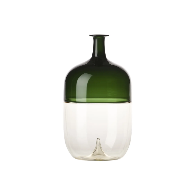 Jarrón Bolle 503.02 Venini de vidrio de Murano