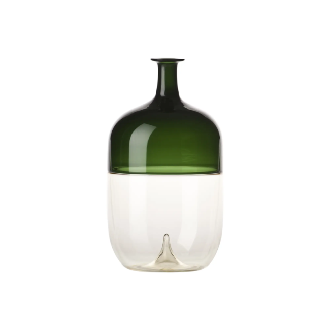 Jarrón Bolle 503.02 Venini de vidrio de Murano