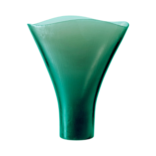 Jarrón Battuti 516.13 Venini de vidrio de Murano
