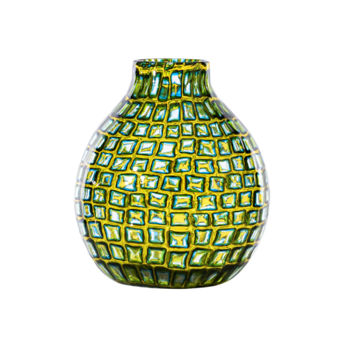 Jarrón Murrine Romane 520.20 Venini de vidrio de Murano