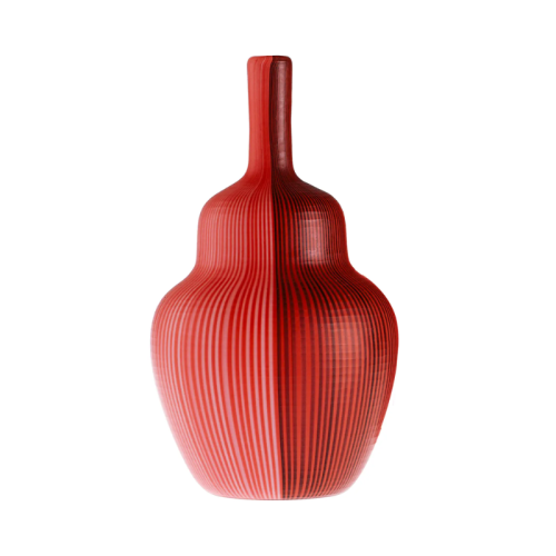 Jarrón Tessuti Battuti 524.04 Venini de vidrio de Murano