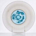 Plato Piatto di Tapio 529.01 Venini de vidrio de Murano