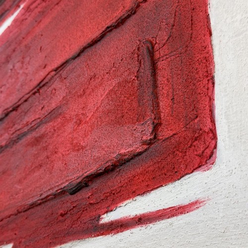 Cuadro abstracto Racing Red Agave Quadri