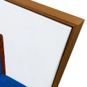 Cuadro abstracto Snorkel Blue Agave Quadri