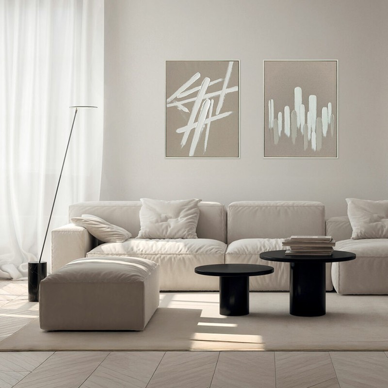 Cuadro abstracto Upside Agave Quadri