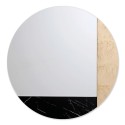 Espejo artístico Black Marble Agave Quadri