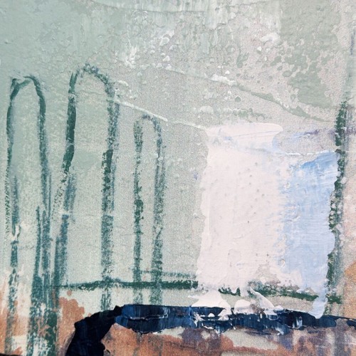Cuadro abstracto Blues Agave Quadri