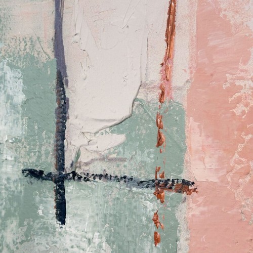 Cuadro abstracto Blues Agave Quadri