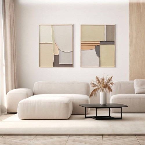 Cuadro abstracto Candy Agave Quadri