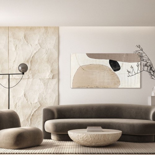 Cuadro abstracto Dolmen Agave Quadri