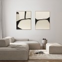 Cuadro abstracto Slipper Agave Quadri