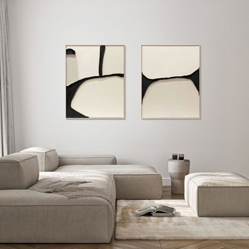 Cuadro abstracto Slipper Agave Quadri
