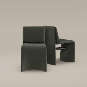 Silla tapizada Avant-Garde Bonaldo