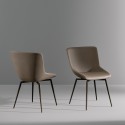 Silla Artika Bonaldo con patas de metal