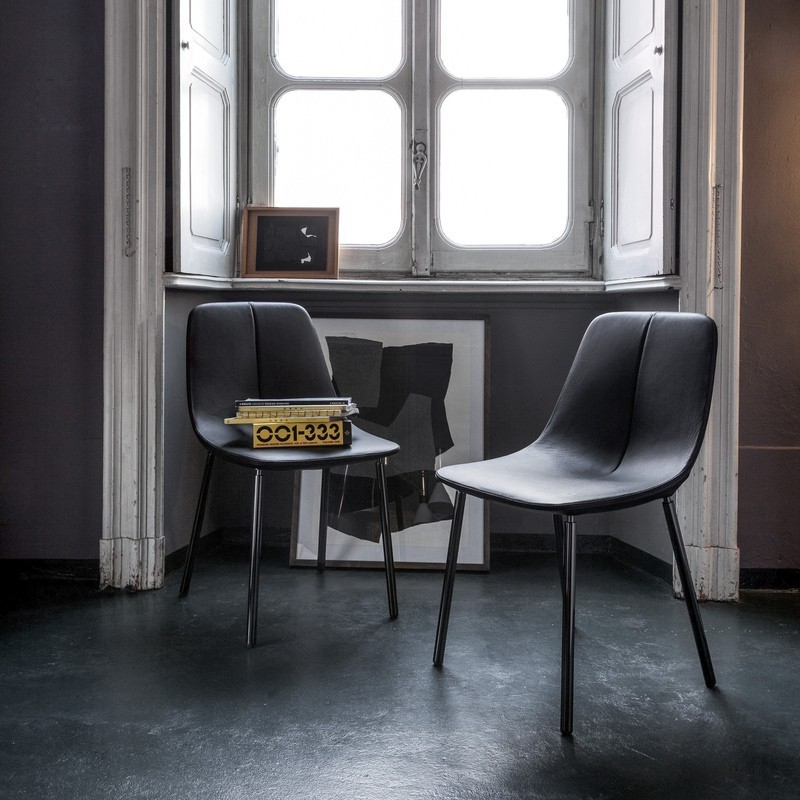 Silla By Bonaldo con patas de madera o metal