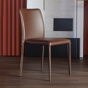 Silla Deli Bonaldo patas tapizadas o metálicas