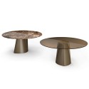 Mesa Ogiva Fiam Italia Base Grande | Cristal o Mármol