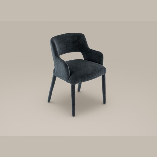 Silla tapizada Mask Bonaldo patas tapizadas