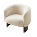 Sillón Onair Fiam Italia | Base de cristal curvado