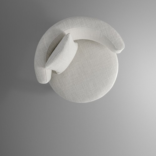 Silla tapizada Neuilly Bonaldo