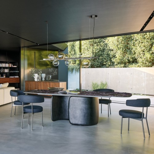 Silla tapizada Neuilly Bonaldo