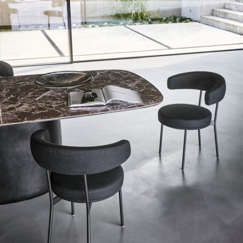 Silla tapizada Neuilly Bonaldo
