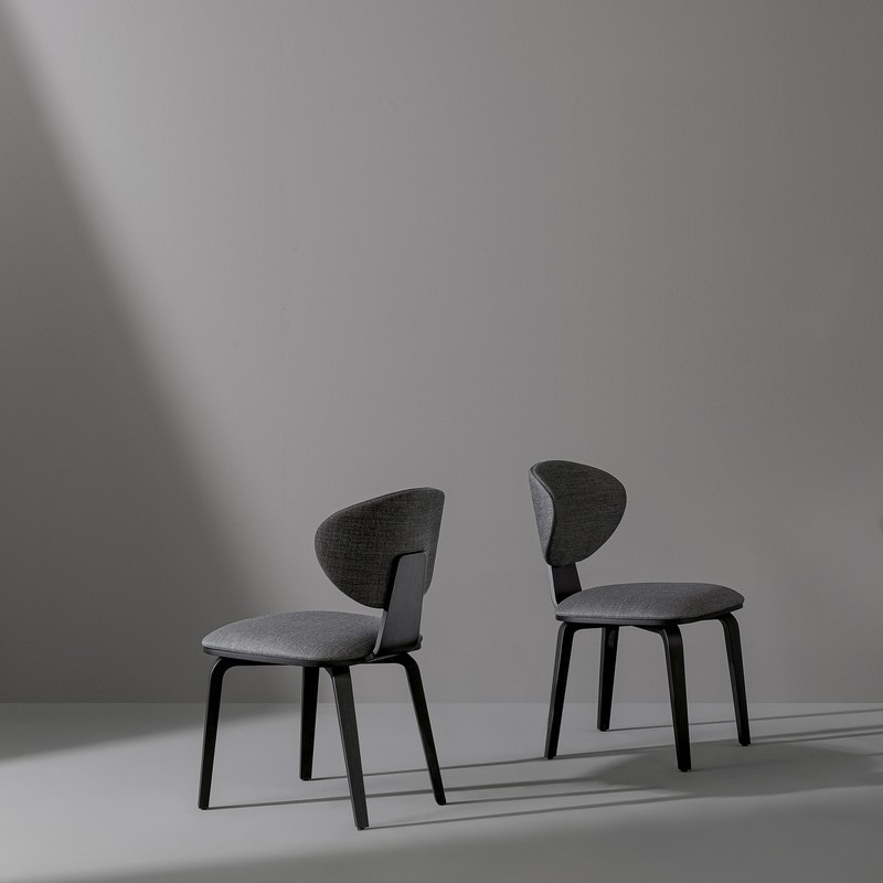 Silla Olos chair Met Bonaldo patas de metal