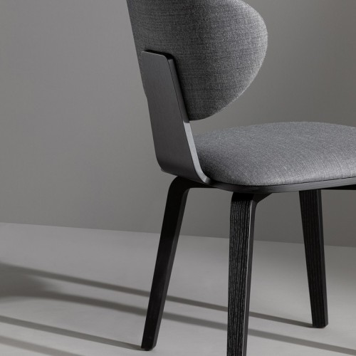 Silla Olos chair Met Bonaldo patas de metal
