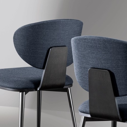 Silla Olos chair Met Bonaldo patas de metal