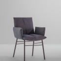 Silla tapizada Pil Bonaldo