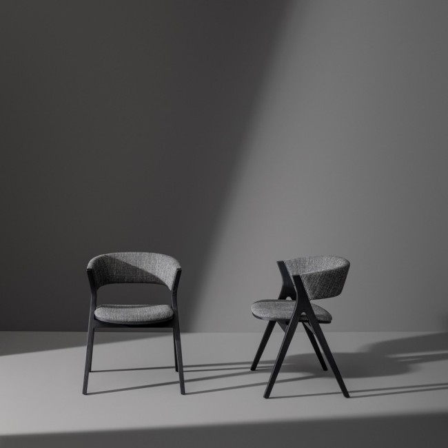 Silla tapizada Remo Bonaldo