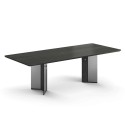 Mesa Trivium Fiam Italia con Base Escultórica